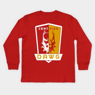 Certifiable Big Dawg Kids Long Sleeve T-Shirt